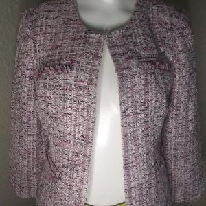 White Black jacket/ blazer